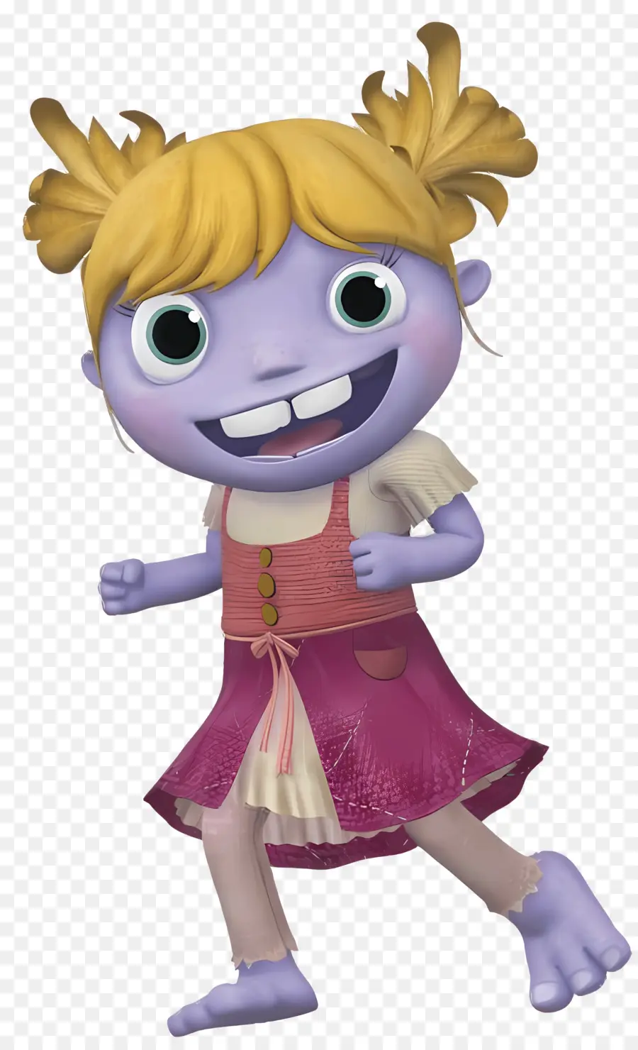 Wallykazam，Chica Morada PNG