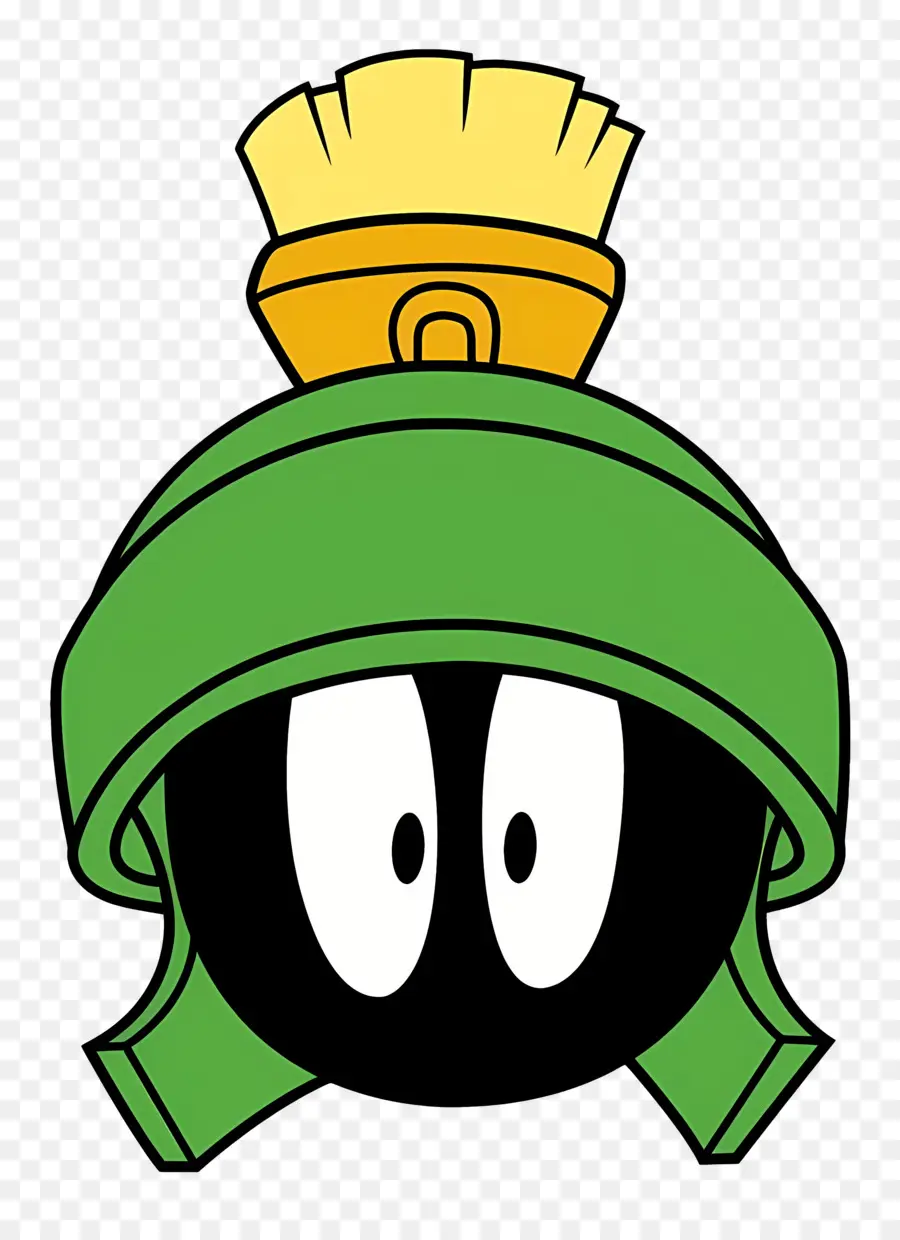 Marvin El Marciano，Cabeza De Personaje De Dibujos Animados PNG