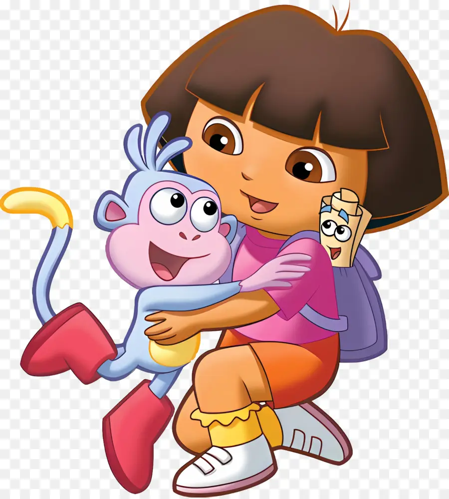 Dora Márquez，Niña De Dibujos Animados PNG