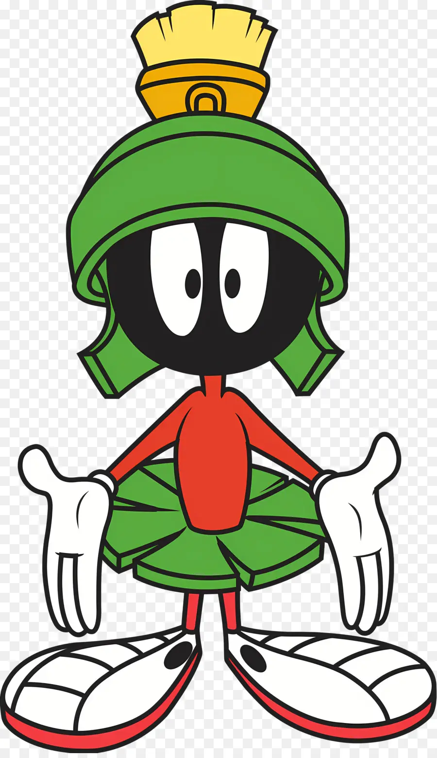 Marvin El Marciano，Personaje De Dibujos Animados De Pie PNG