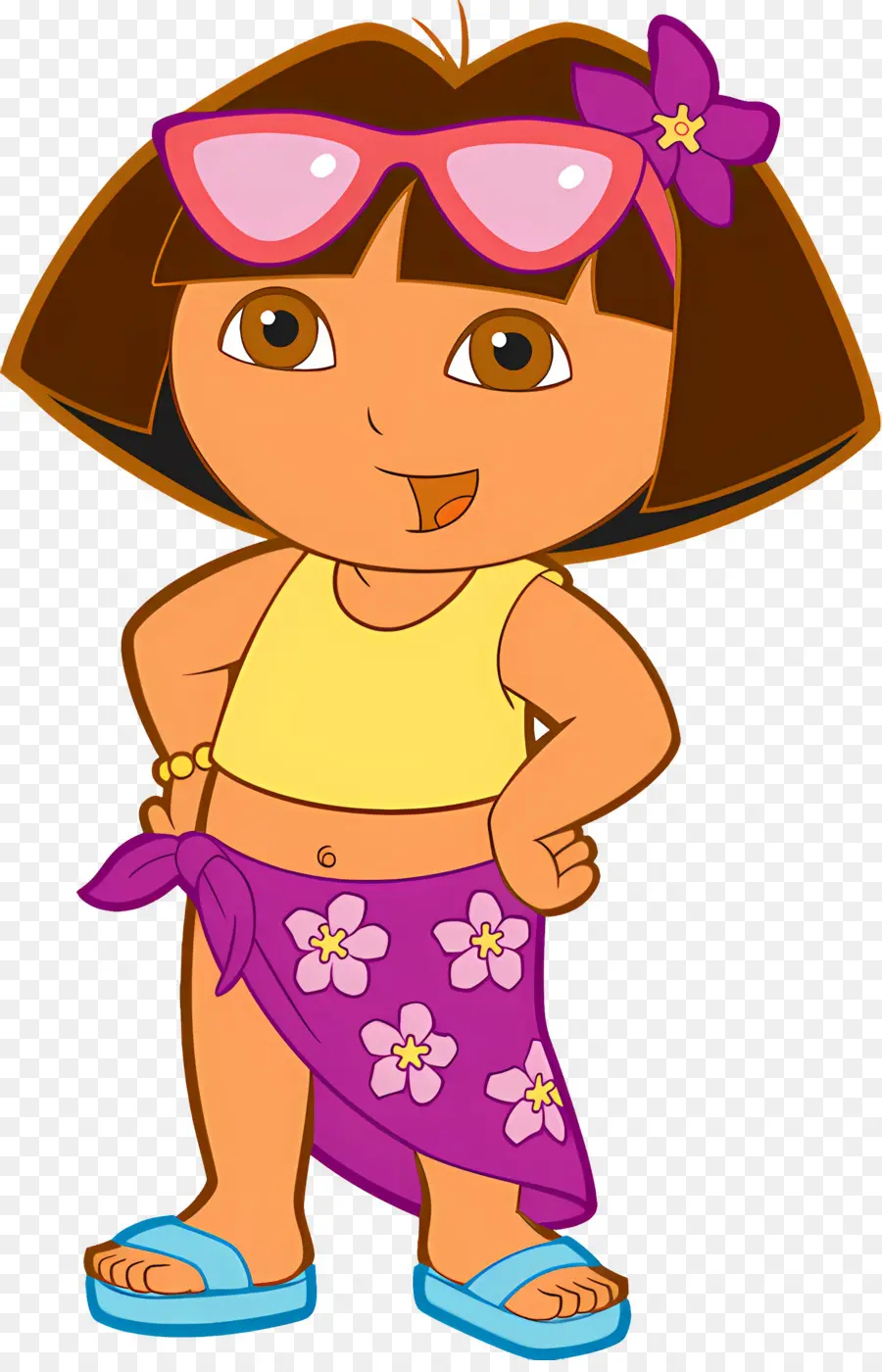 Dora Márquez，Niña De Dibujos Animados PNG