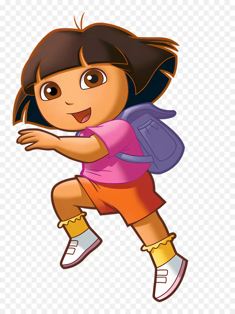 Dora Márquez，Niña De Dibujos Animados PNG