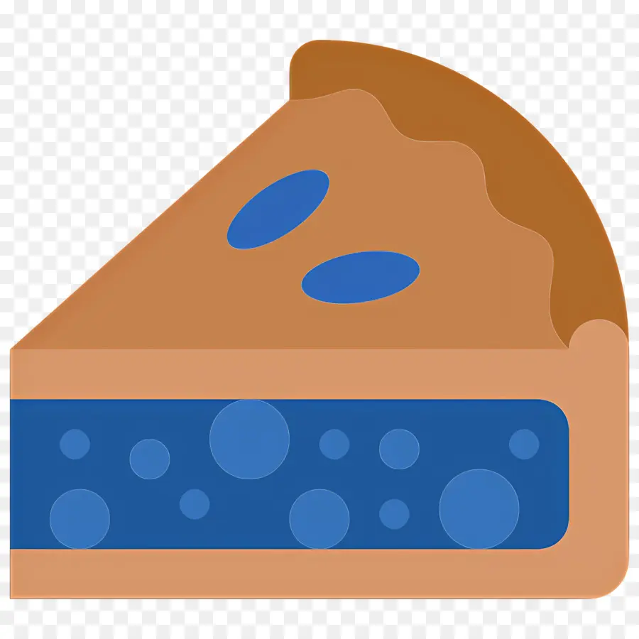 Pastel De Arándanos，Rebanada De Pastel PNG