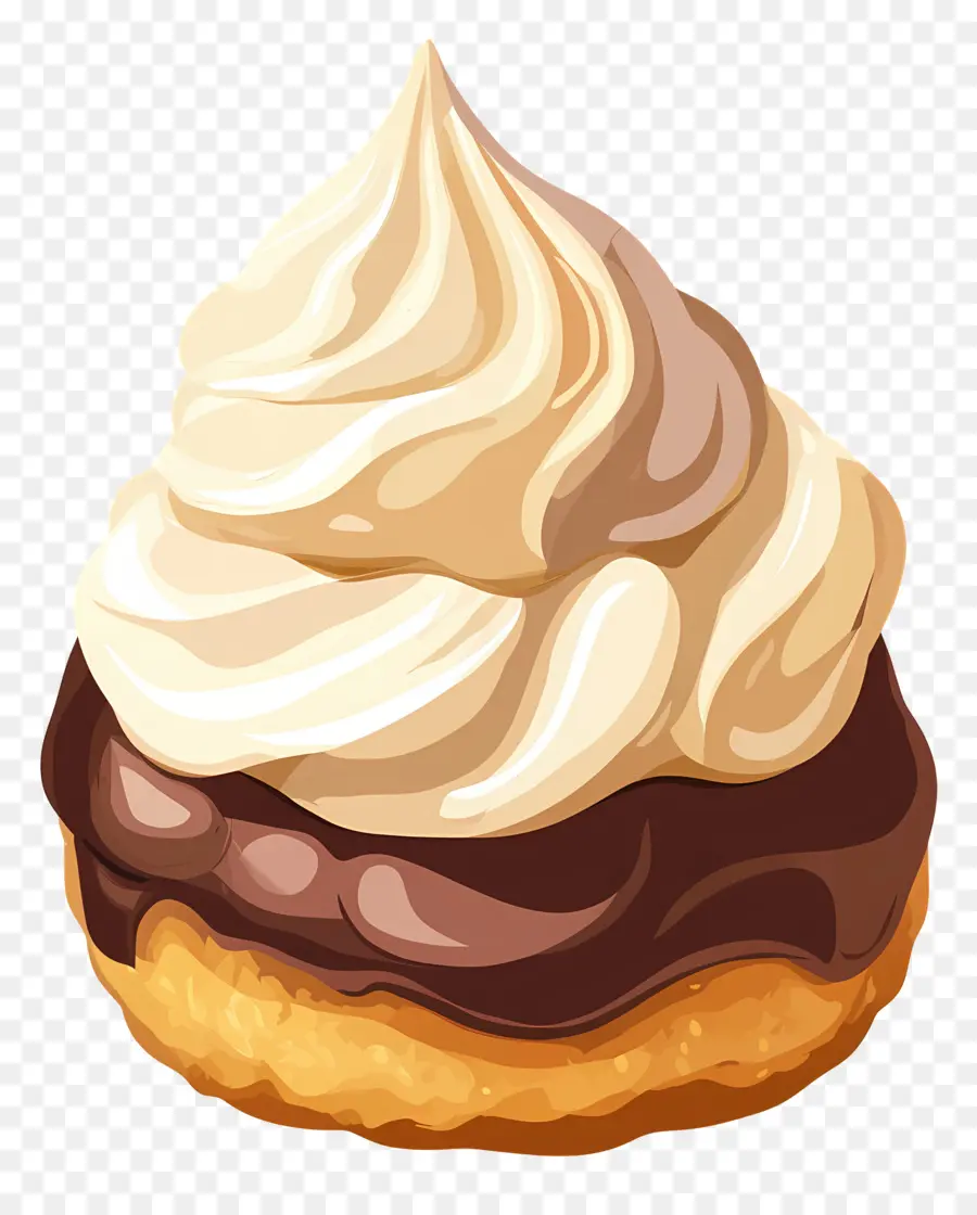 Profiterol，Hojaldre De Crema PNG