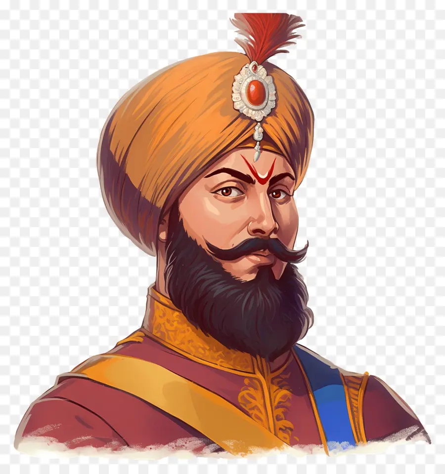 Gurú Govind Singh Jayanti，Figura Histórica PNG