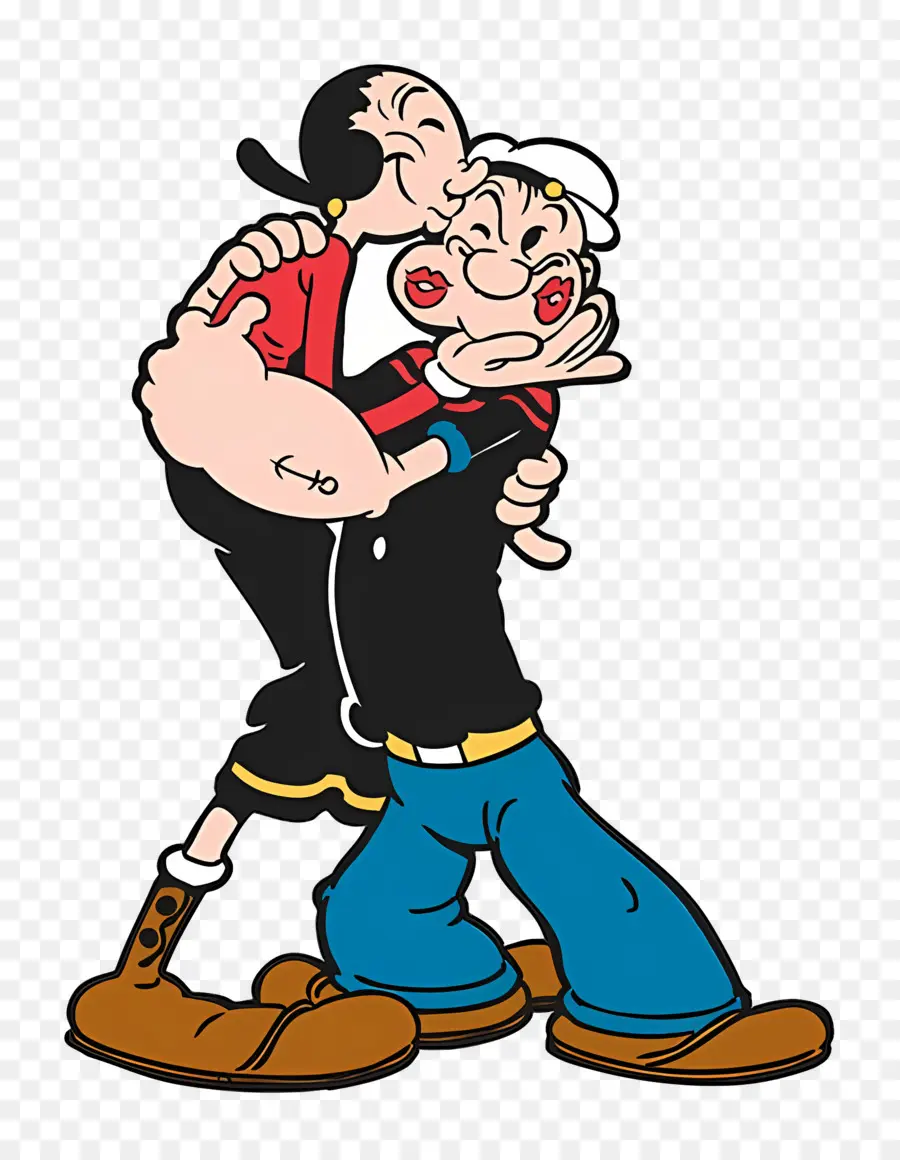 Popeye，Pareja De Dibujos Animados PNG