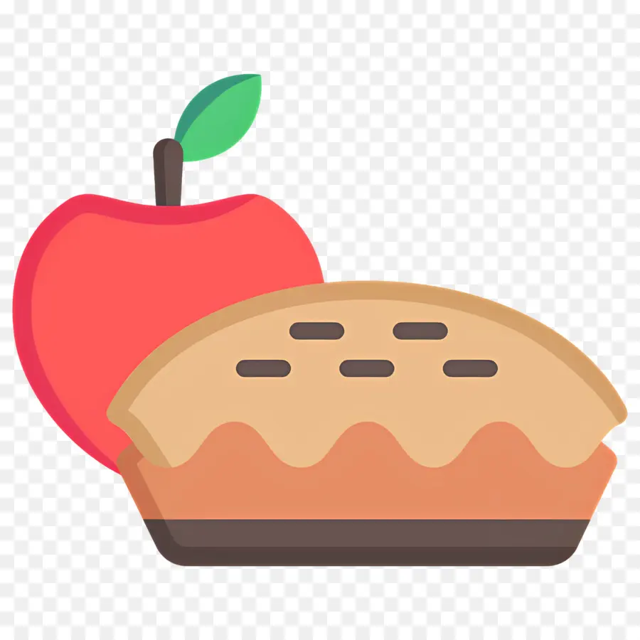 Tarta De Manzana，Postre PNG