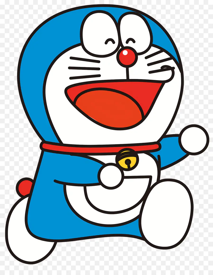 Doraemon，Robot Azul PNG