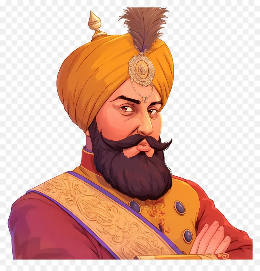 Gurú Govind Singh Jayanti，Figura Histórica PNG