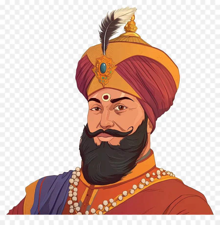 Gurú Govind Singh Jayanti，Figura Histórica PNG