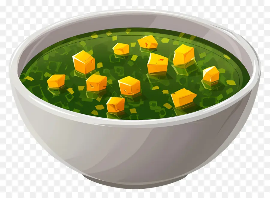 Sopa Verde，Tazón De Sopa Verde PNG