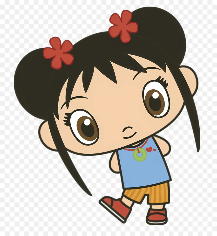 Personaje De Dibujos Animados，Niña De Dibujos Animados PNG