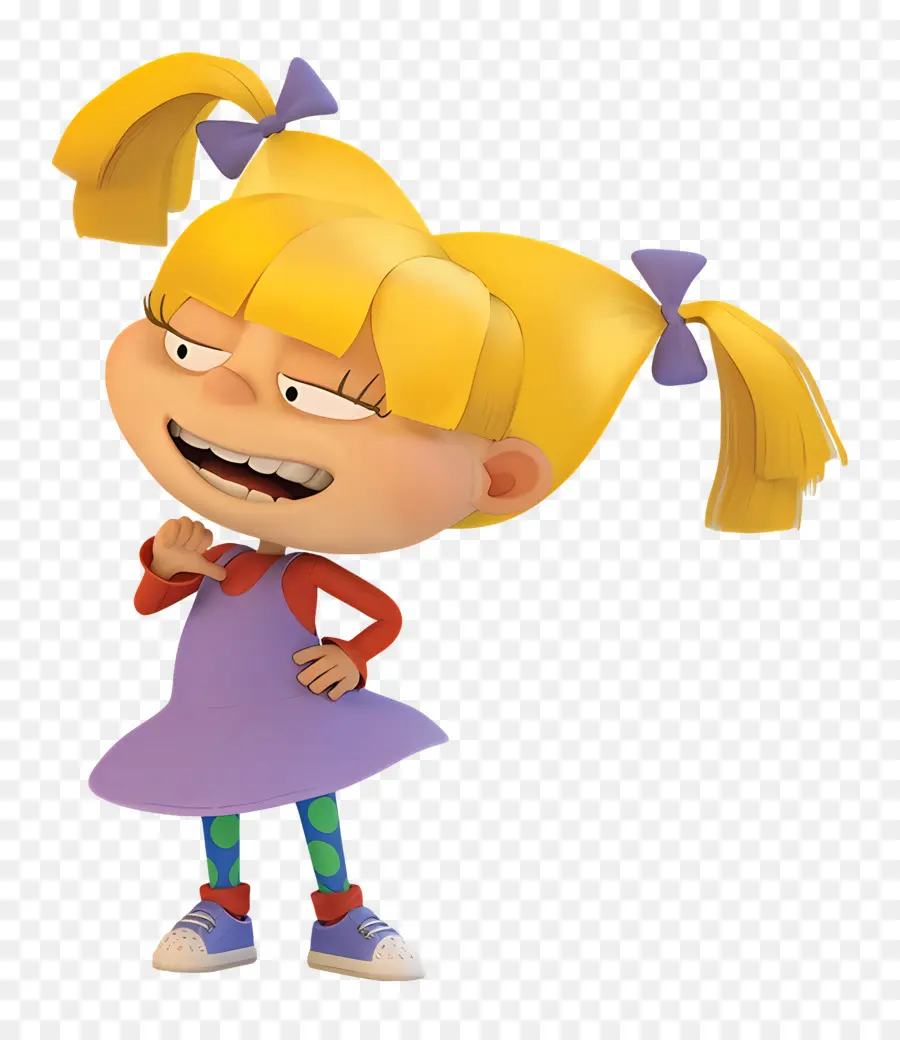 Angélica Pepinillos，Personaje De Dibujos Animados PNG