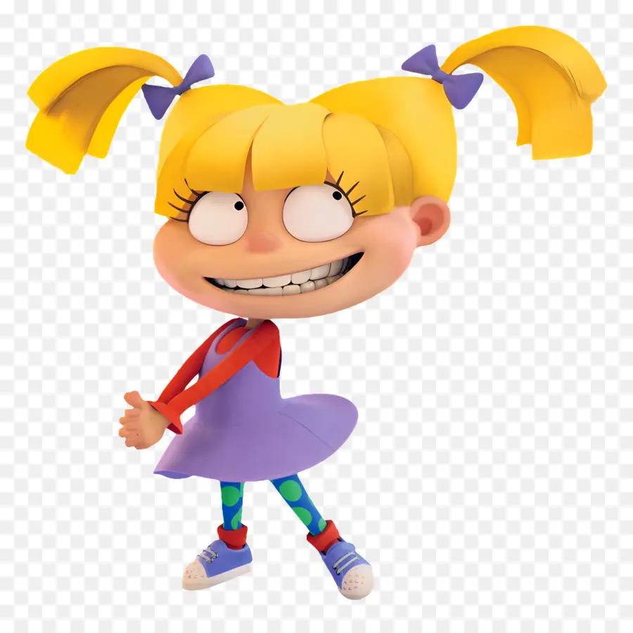 Angélica Pepinillos，Personaje De Dibujos Animados PNG