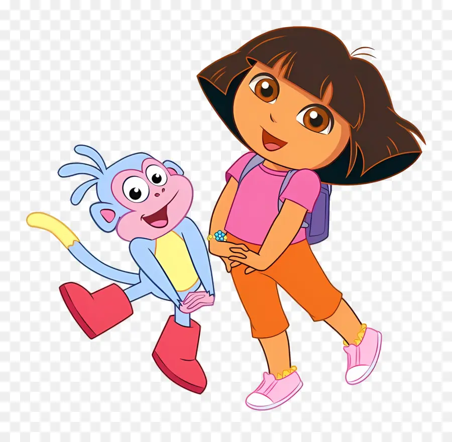 Dora Márquez，Niña De Dibujos Animados PNG