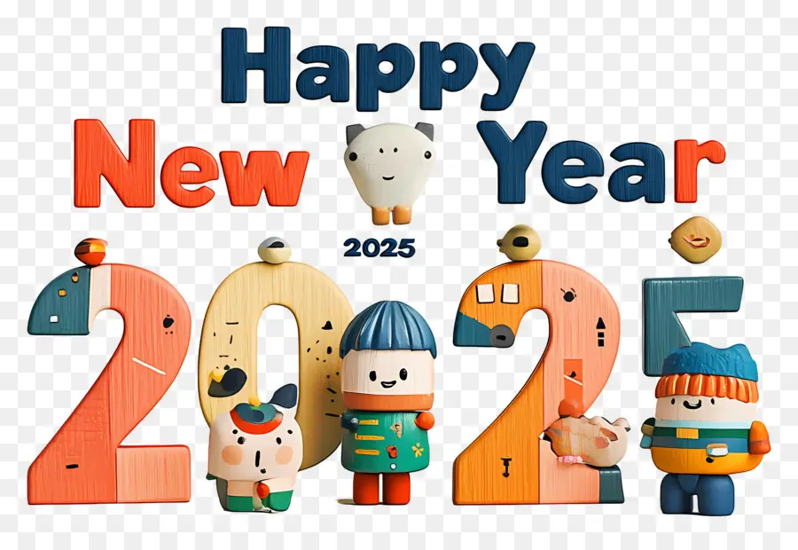 Feliz Año Nuevo，Feliz Año Nuevo 2025 PNG