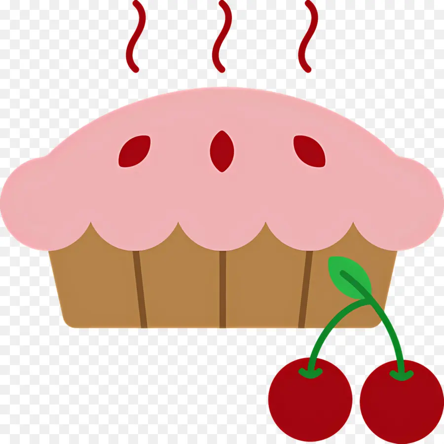 Pastel De Cerezas，Pastel De Cereza PNG