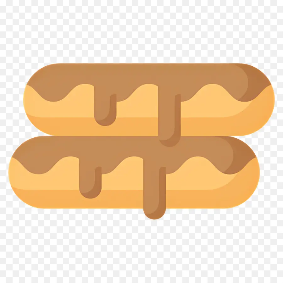 Pastelillo，Canutillos De Chocolate PNG