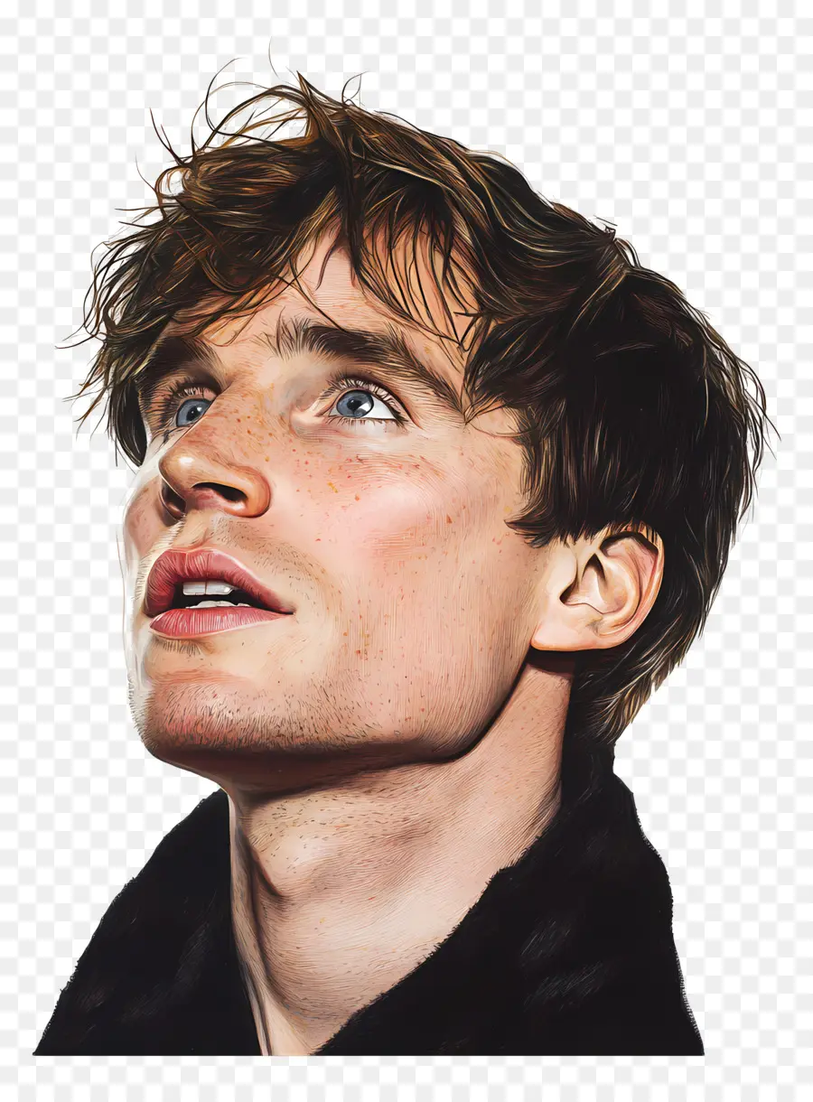 Eddie Redmayne，Retrato En Color PNG