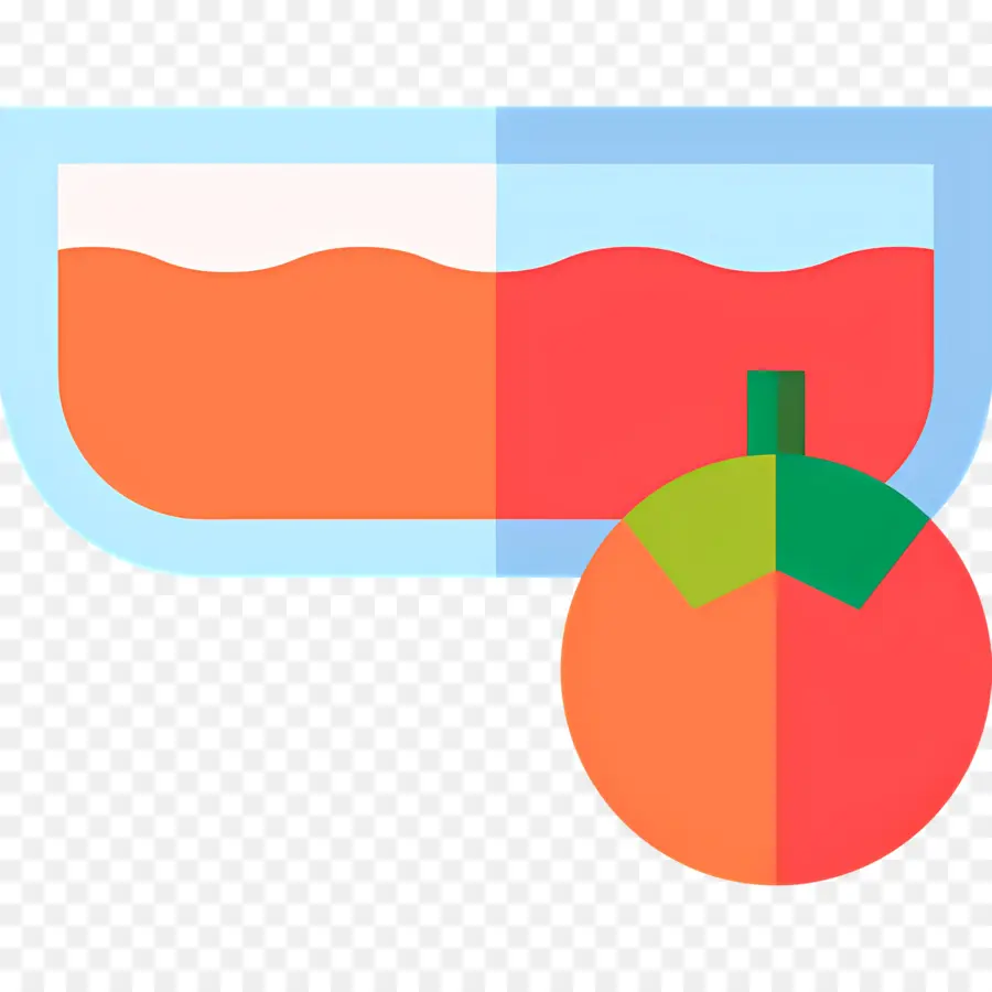 Gazpacho，Jugo Y Fruta PNG