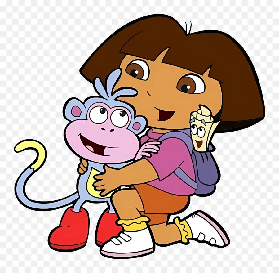 Dora Márquez，Niña De Dibujos Animados PNG