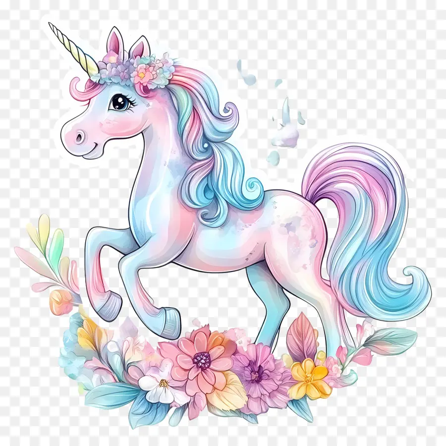 Unicornio Pastel，Unicornio PNG