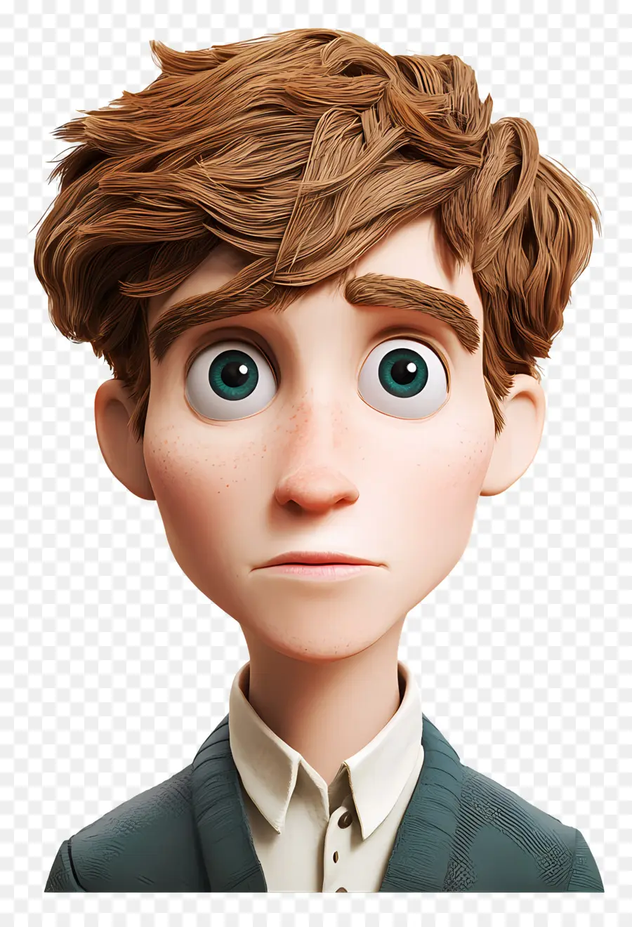 Eddie Redmayne，Personaje Animado En 3d PNG