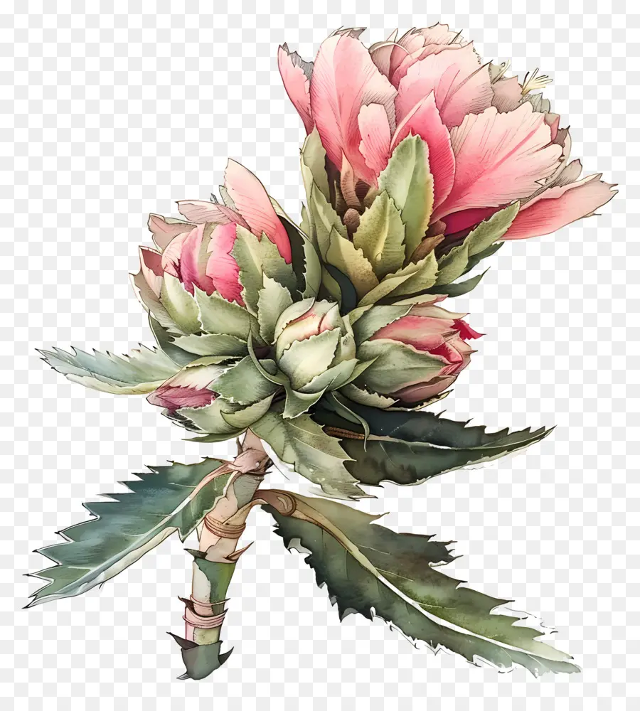 Flor De Cydnee，Flores Rosadas PNG