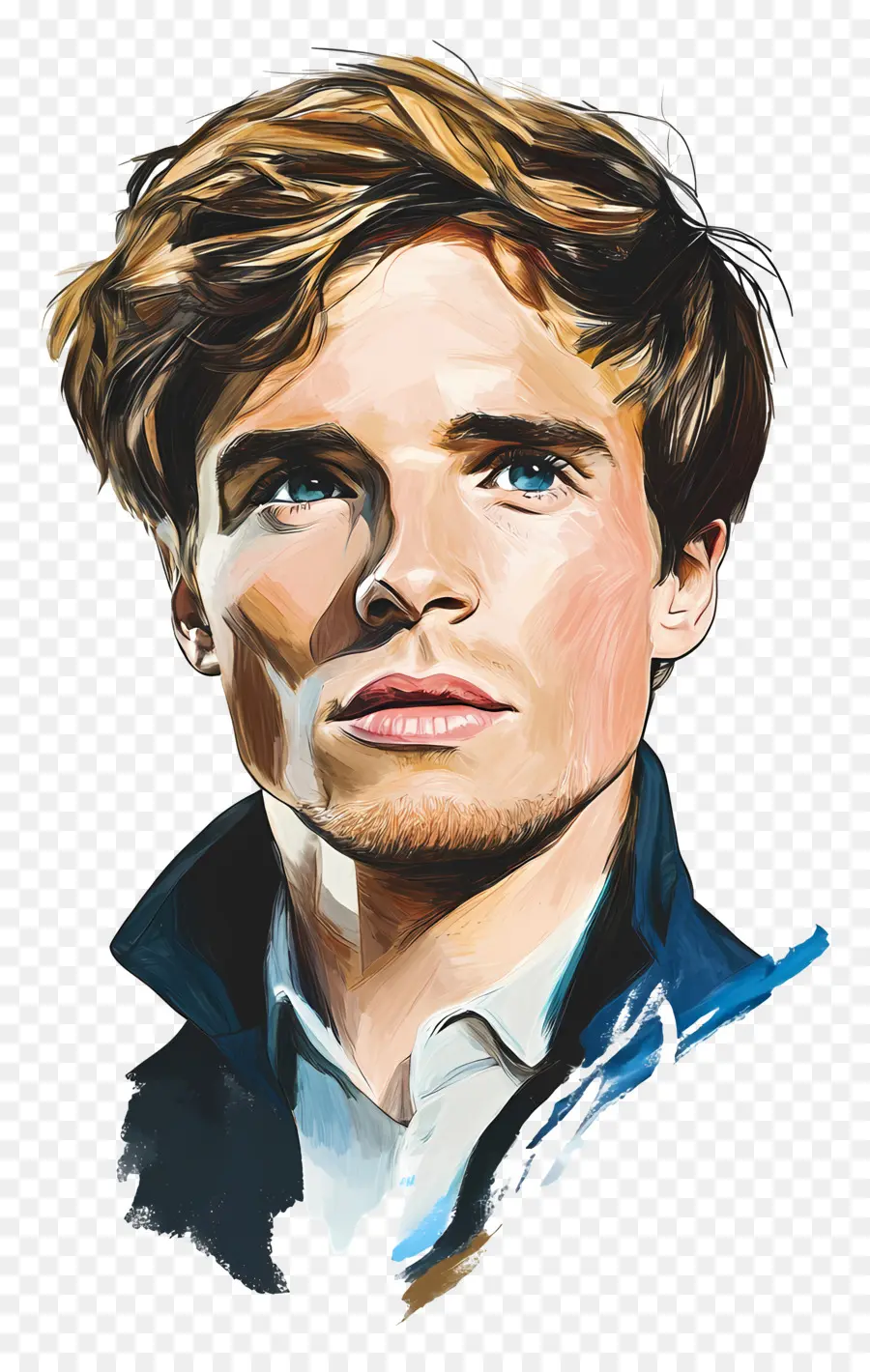 Eddie Redmayne，Retrato PNG