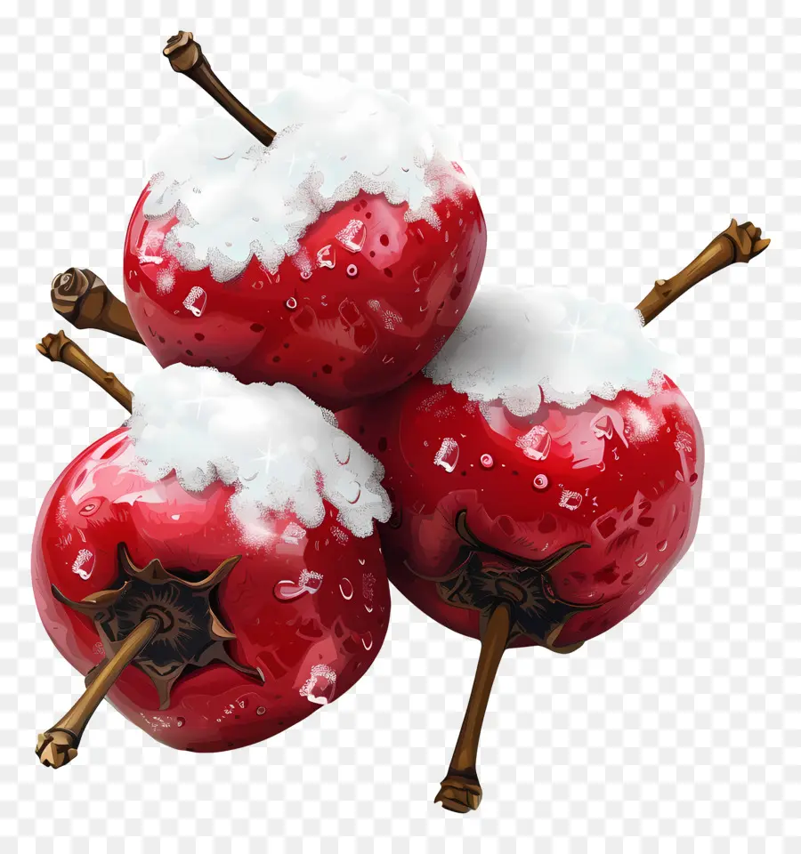 Baya De Invierno，Frutos Rojos PNG