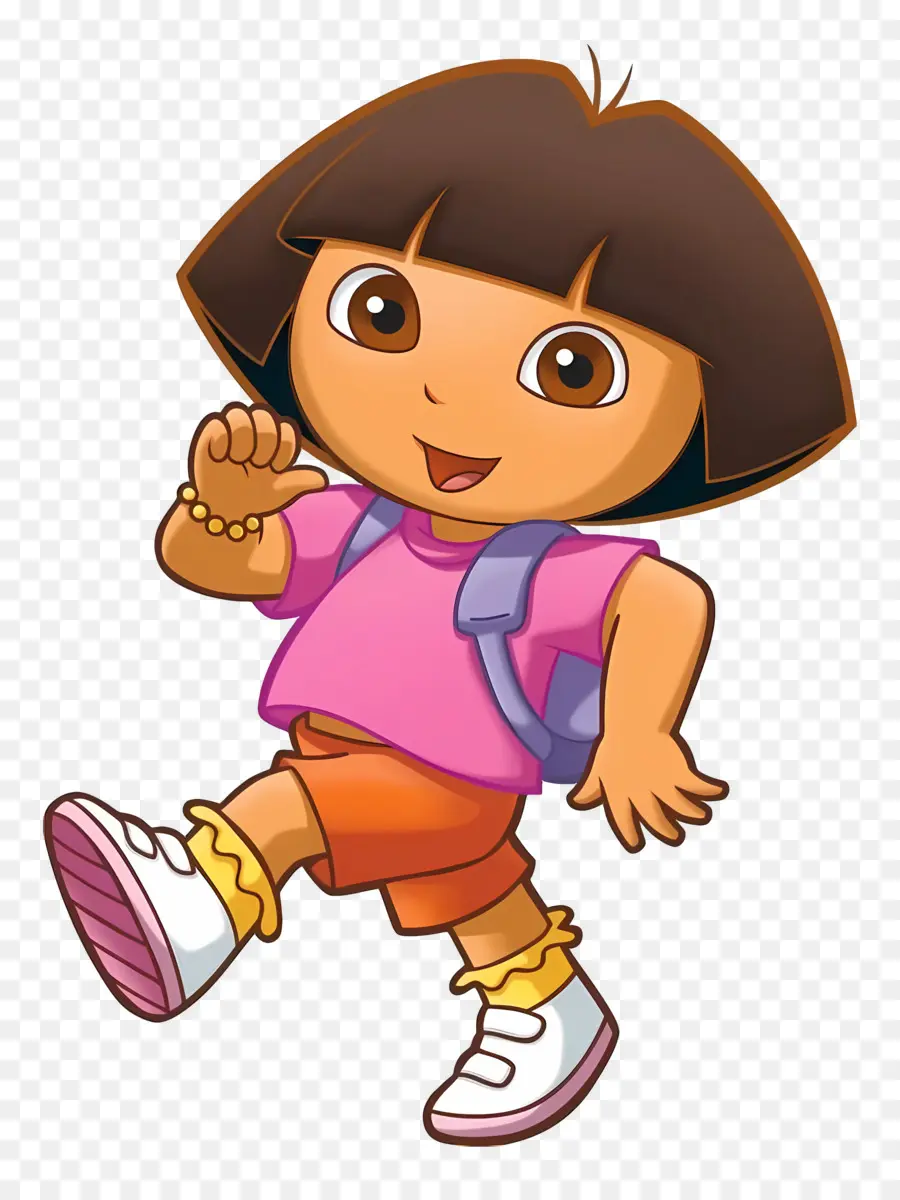 Dora Márquez，Niña De Dibujos Animados PNG