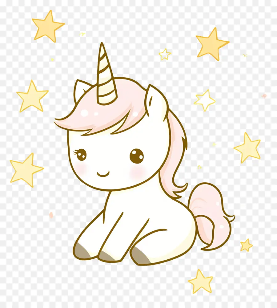 Unicornio Pastel，Lindo Unicornio PNG