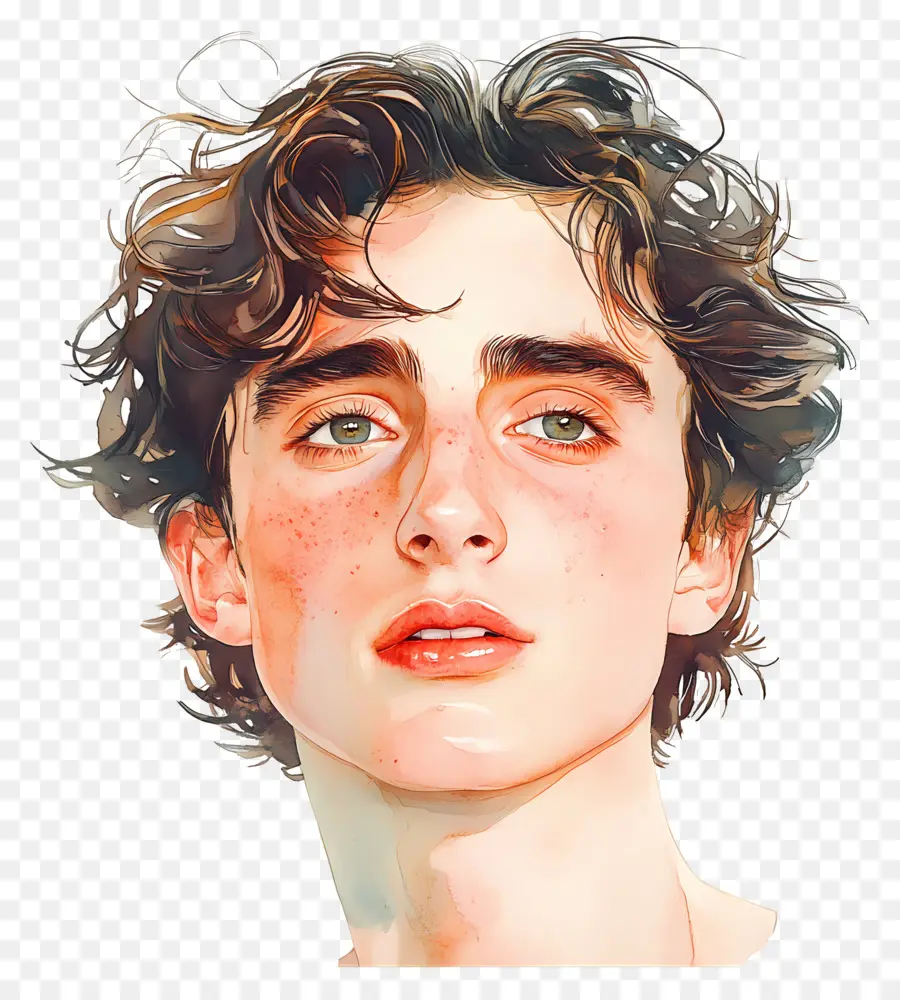 Timothée Chalamet，Retrato PNG