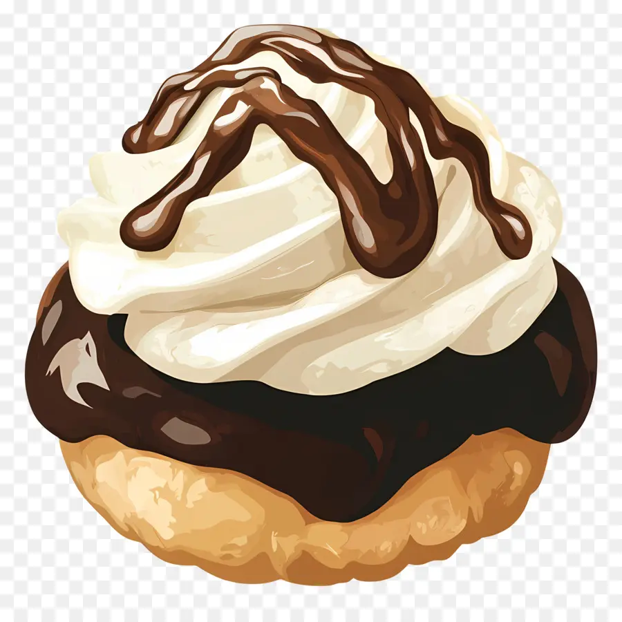 Profiterol，Hojaldre De Crema PNG