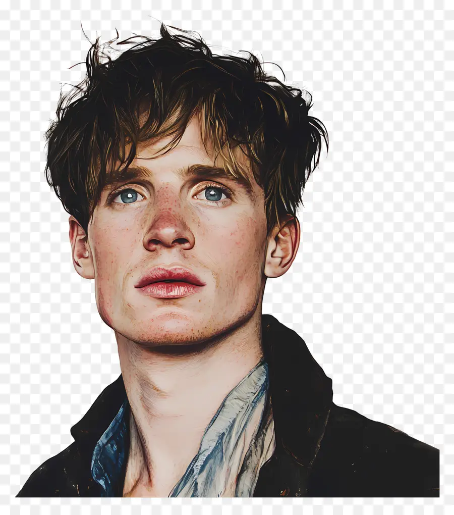 Eddie Redmayne，Joven Casual PNG