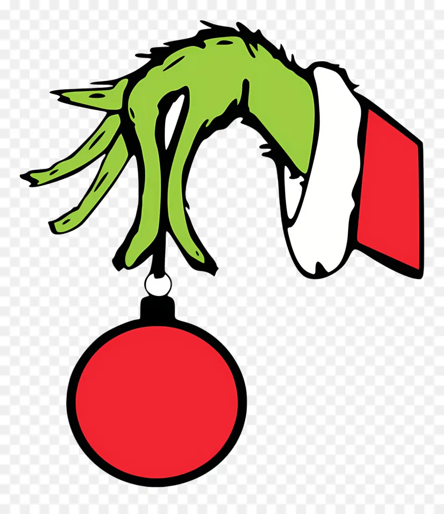 Mano Grinch，Mano PNG