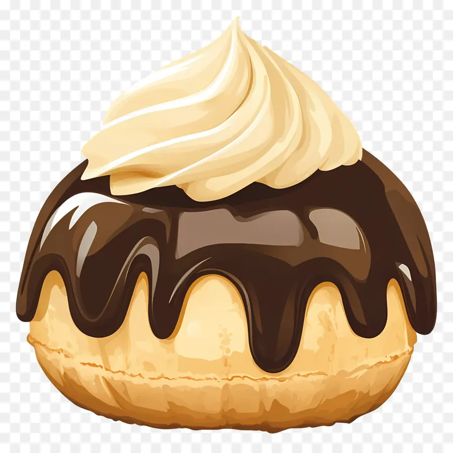 Profiterol，Hojaldre De Crema PNG