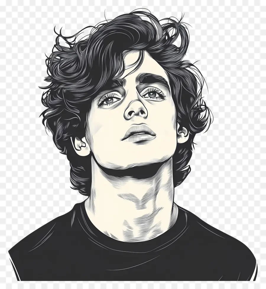 Timothée Chalamet，Persona PNG