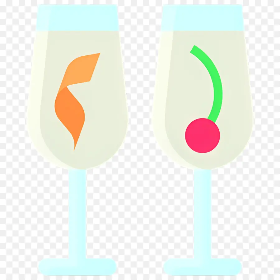 Copas De Champagne，Vasos Decorativos PNG