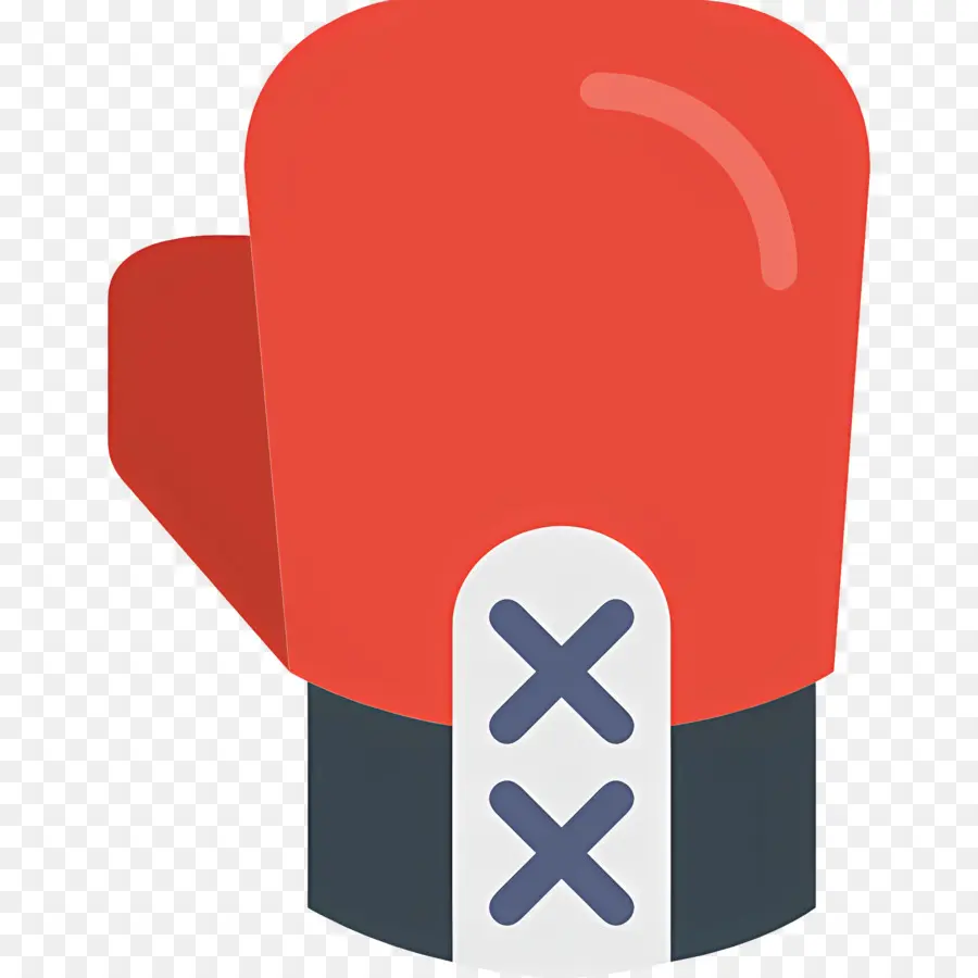 Golpe De Boxeo，Guante De Boxeo Rojo PNG