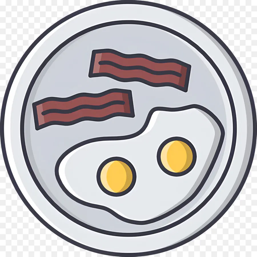 Tocino Y Huevos，Huevo Y Tocino PNG