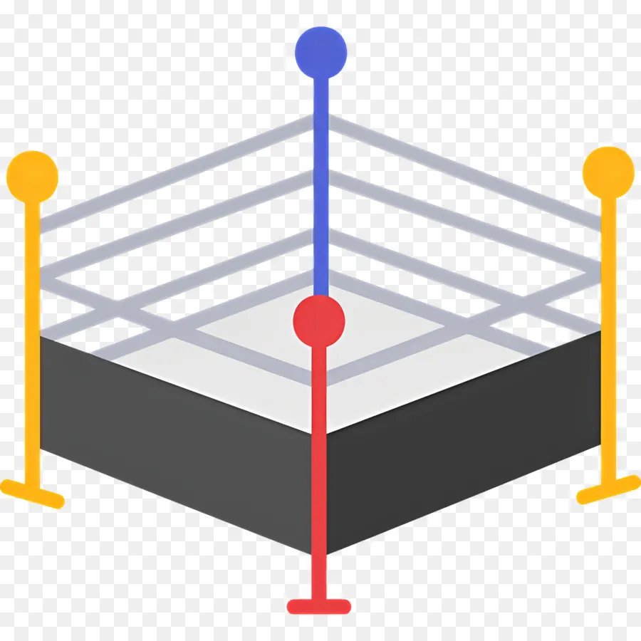 Ring De Boxeo，Ring De Lucha Libre PNG